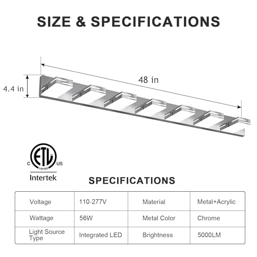 LED Modern Bathroom Vanity Light Fixtures
