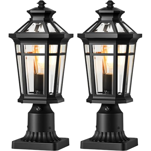 2 Pack Outdoor Post Light