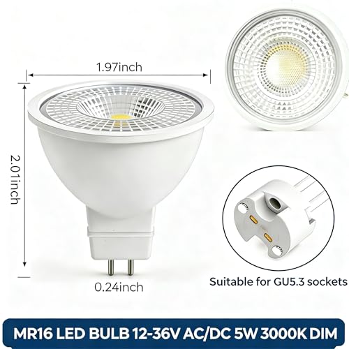 M16 LED Bulb 12V&36V Low Voltage LED Bulb