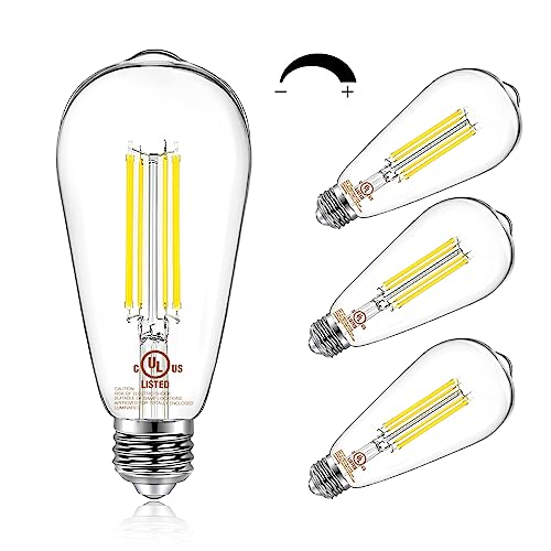 4 Pack Vintage LED Edison Bulbs (4 Count)