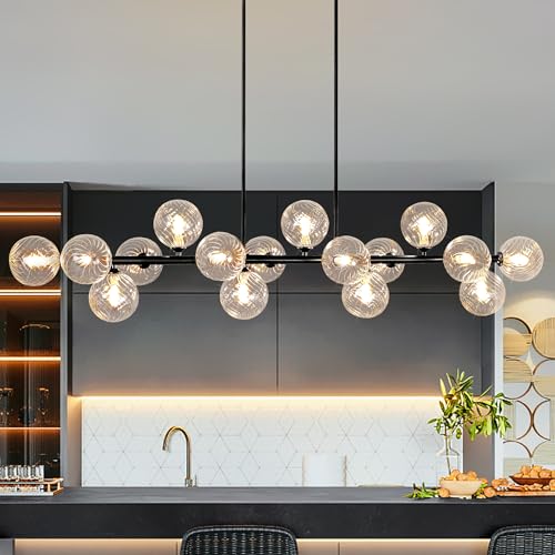 16 Light Linear Chandelier (16 Count)