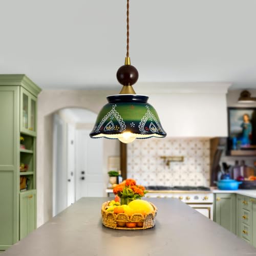 vintage ceramic pendant light 1