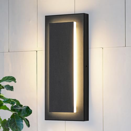 Outdoor Wall Light Black LED Wall Sconces