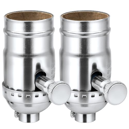 UL Listed Full Range Dimmer Lamp Socket Replacement (2 Count)