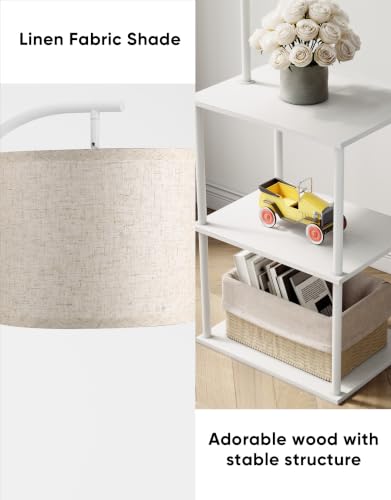Floor Lamp with Table