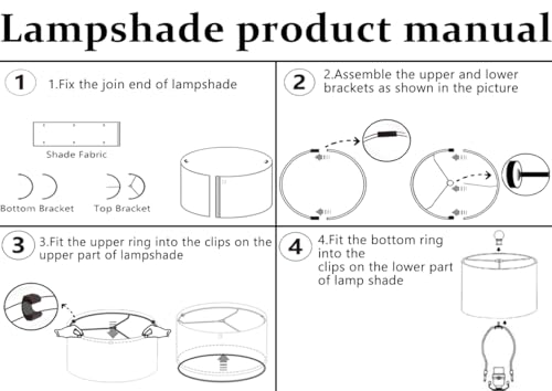 Lamp Shades Set of 2 (2 Count)