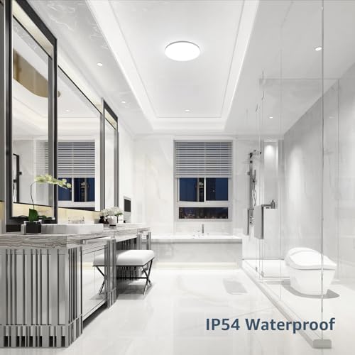 8.7 inch Flush Mount LED Ceiling Light for Bathroom