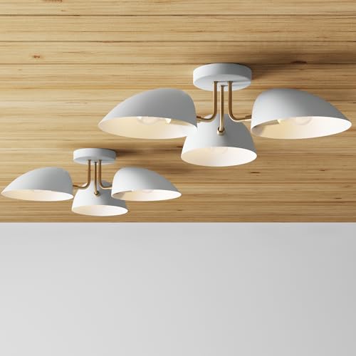 Argo Semi Mount Flush Ceiling Light (2 Count)