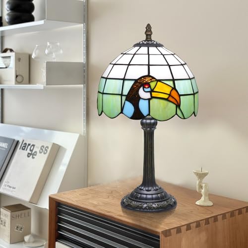 Black Cat Lamp Tiffany Lamp Stained Glass Table Lamp Cute Style Kids Nightstand Warm Bedroom Bed Bedside Living Room End Office Desk Light Gift For Cat Lovers Decor Small Halloween Christmas Lamp Led