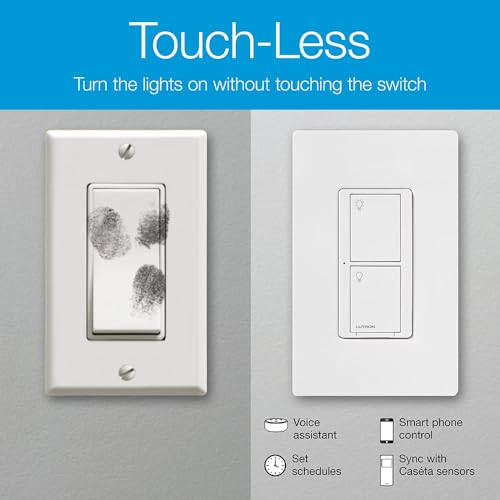 Caseta 3 Way Smart Switch Kit; Switch