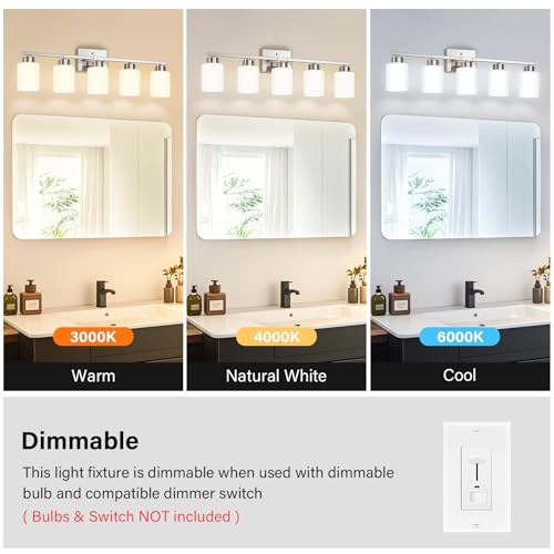Brushed Nickel Bathroom Light Fixtures Vanity Lights Over Mirror