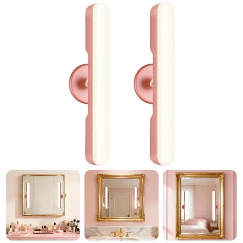 Set of 2 Wireless Vanity Makeup Lights for Mirror (2 Count)