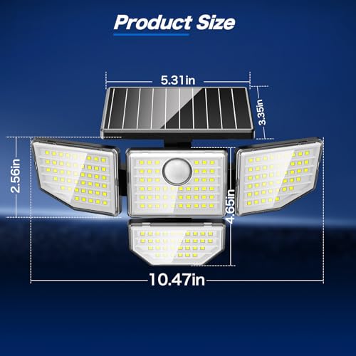 3000LM Outdoor Solar Light