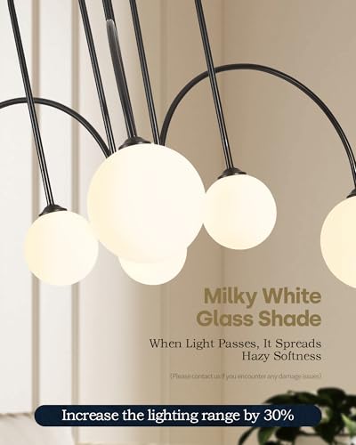 Modern Black Chandelier