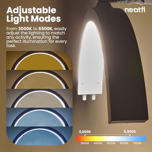 Half Moon LED Table Lamp for Estheticians