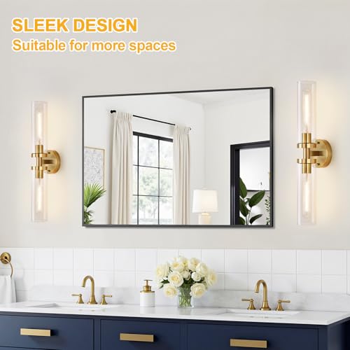 Brushed Gold Wall Sconces