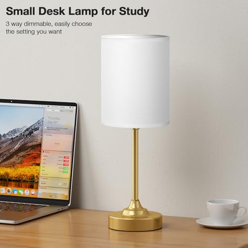 Gold Bedside Lamp for Bedroom