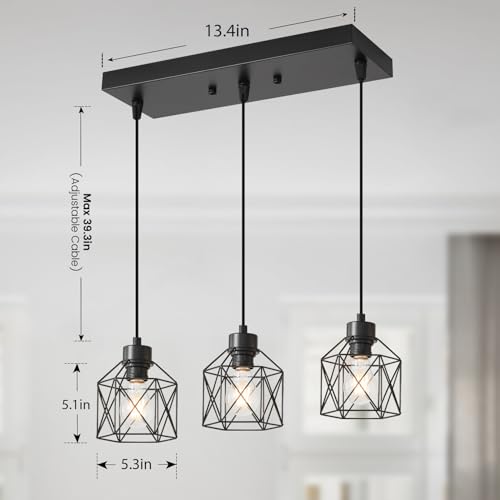 3 Light Pendant Lights