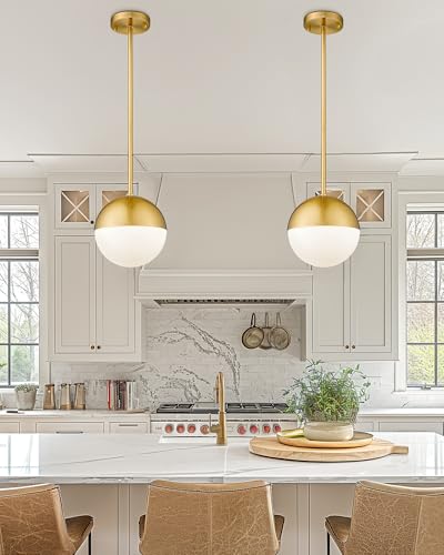 8 Inch Mid Century Pendant Lights (3 Count)