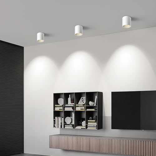 Modern LED Cylinder Ceiling Lights (3 Count)