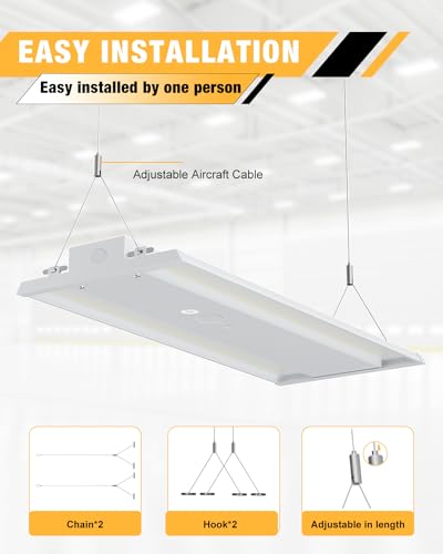 LED Linear High Bay Light 210W (4 Count)
