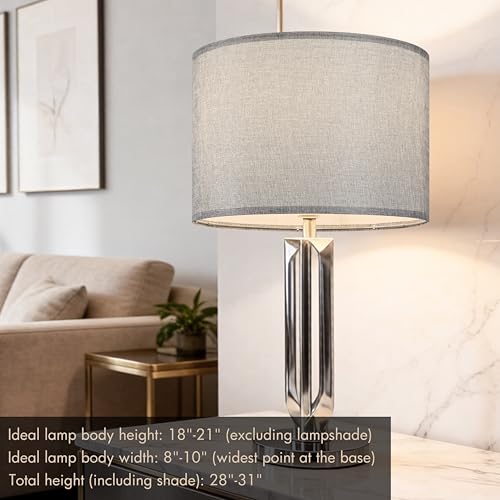 Large Drum Lamp Shade (2 Count)