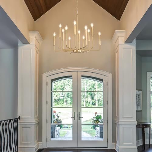 Modern Gold Chandelier for Dining Room