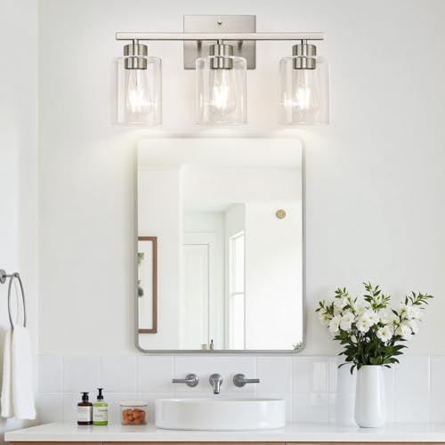 3 Light Bathroom Light Fixtures