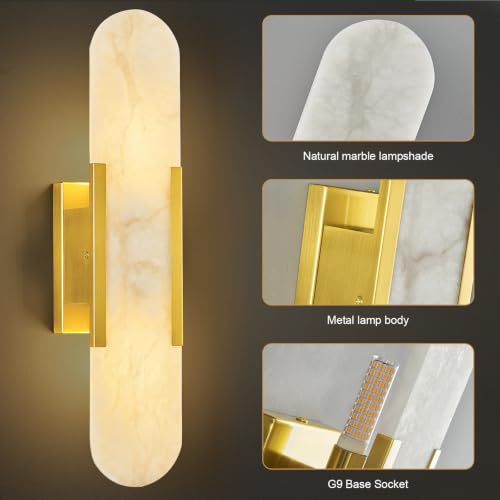 Alabaster Wall Sconce