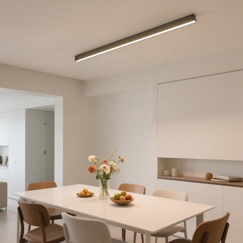 Black ceiling light LED