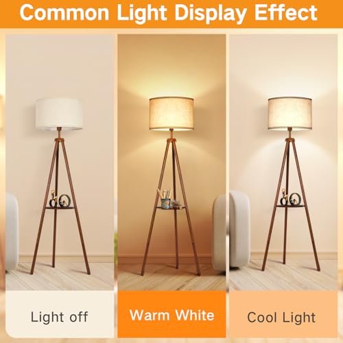Beige Large Drum Lamp Shades for Floor Lamps