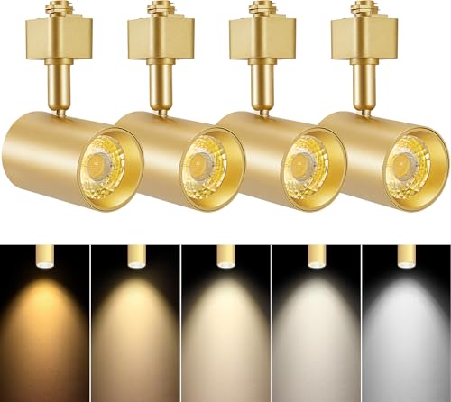5 Color LED Track Lighting Heads H Type Track Light Heads Dimmable