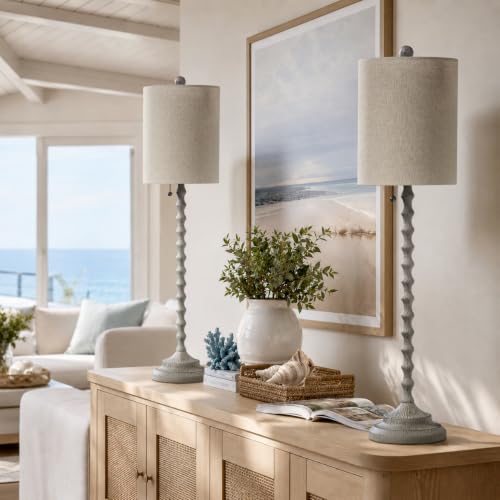 Rustic Farmhouse Buffet Lamps Set of 2 (2 Count)