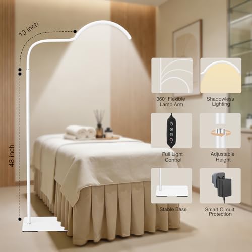 Half Moon LED Floor Light for Eyelash Extensions