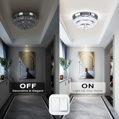 11.8" Crystal Ceiling Light