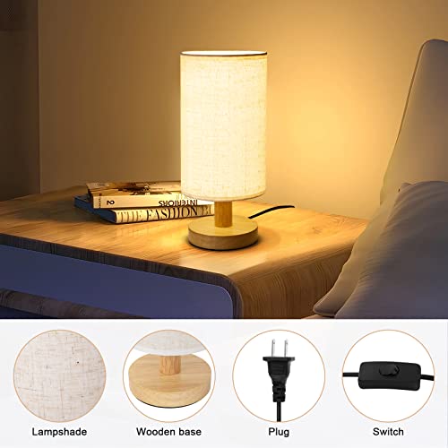 Small Bedside Table Lamp for Bedroom