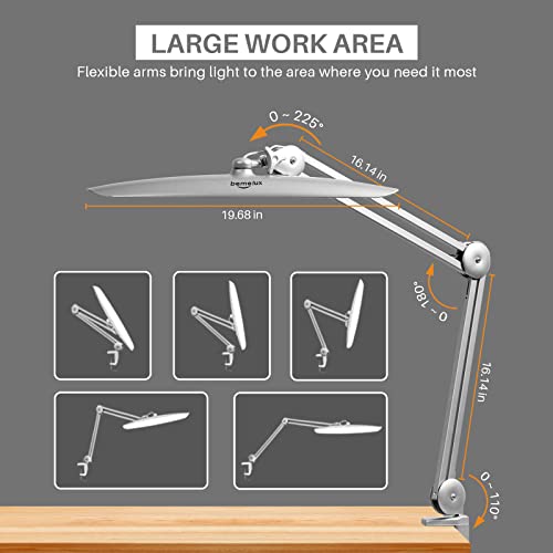 LED Desk Lamp with Clamp