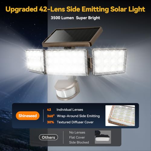 Solar Lights Outdoor (4 Count)