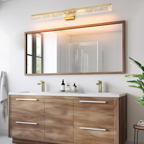 39 Inch Brushed Gold Vanity Light Fixture