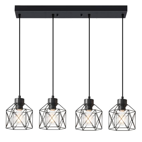 4 Light Hanging Pendant Light Fixtures