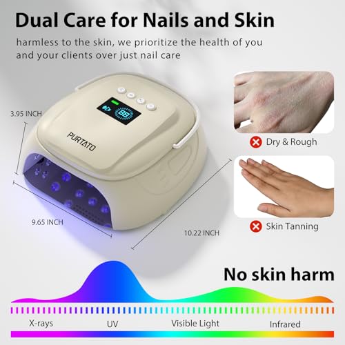 Cordless Rechargeable UV Nail Lamp