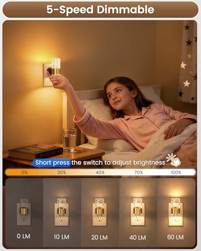 Night Light Plug into Wall (2 Count)