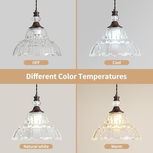 1 Piece Vintage Chandelier in Oil Rubbed Bronze Finish with Flower (1-Light / Oil-Rubbed Bronze)