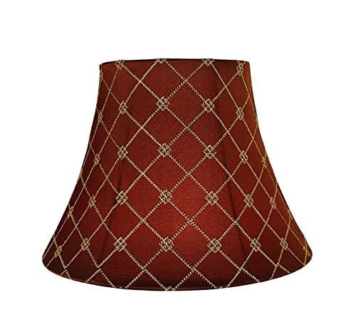 30221 Transitional Bell Shaped Spider Construction Lamp Shade