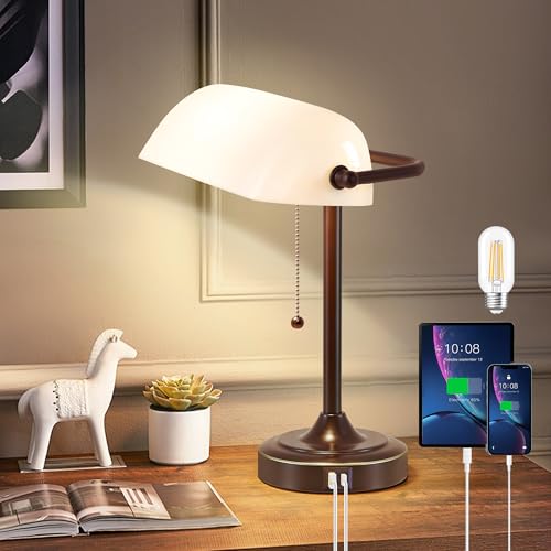 Vintage Desk Lamp Bankers Lamp