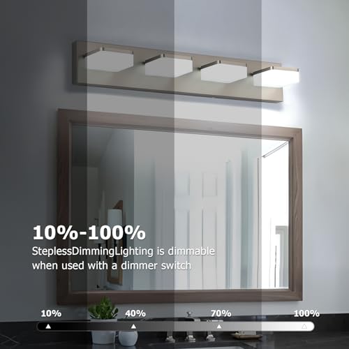 LED Vanity Light Fixture for Bathroom (4 Count)