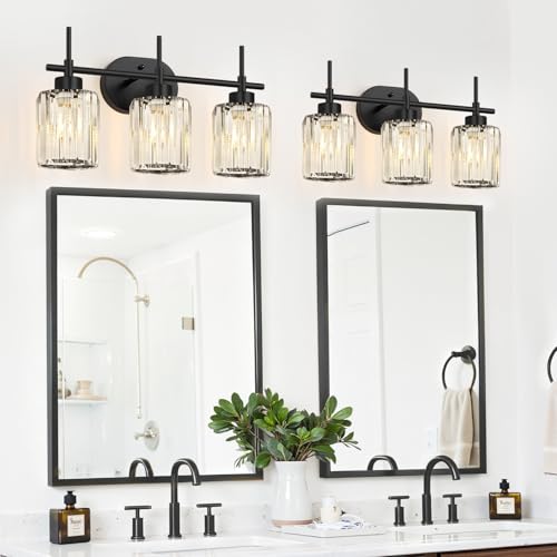 Matte Black Vanity Light