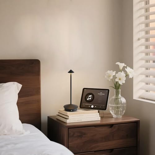 2 Pack Aluminum Cordless Table Lamp (2 Count)