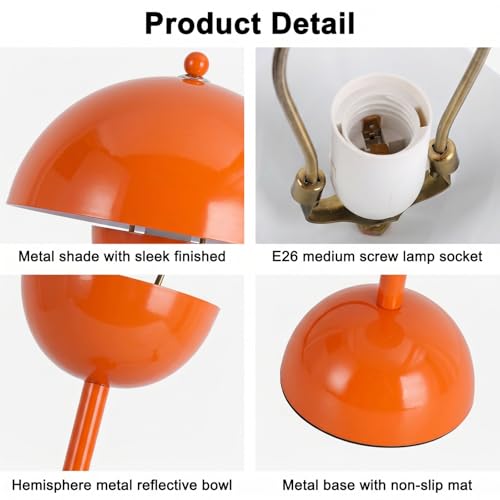 Creative Mid Century Modern Bud Table Lamp for Home&Office