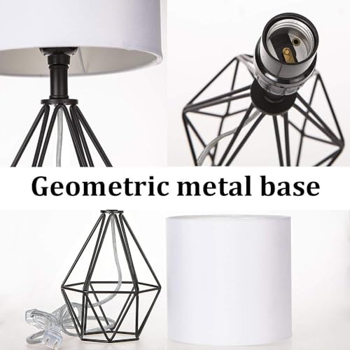 Black Bedside Table Lamp